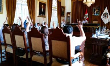 En sesión de concejo se aprobó por mayoría el cambio de sentido de jirones Almagro y Mariscal de Orbegoso.