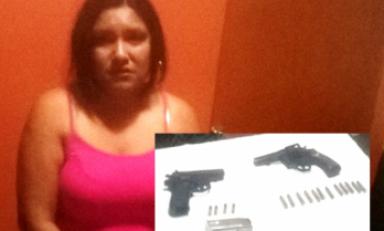 Se escondió en cañaverales, pero la capturaron. Foto: PNP