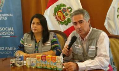 Qali Warma utiliza marcas como Bonlé, Laive, Yoilet y Gloria, según los productos que distribuyen. Foto: Trujillo en Línea