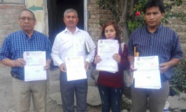 Regidores recibieron documento de alcaldesa. Foto: Trujillo en Línea