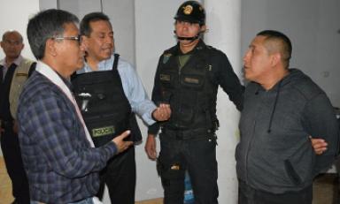 Captura de sujetos implicados en asesinato. Foto: Ministerio Público
