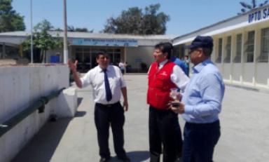 Contraloría realizó inspección inopinada esta mañana. Foto: Trujillo en Línea