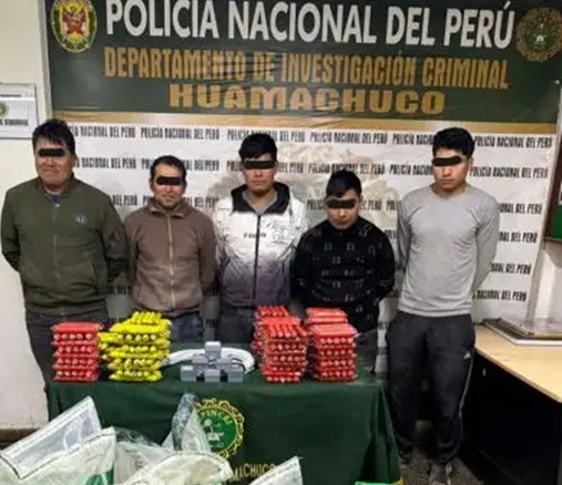 La Libertad: Policía incauta 1,100 explosivos durante acciones tácticas en Quiruvilca