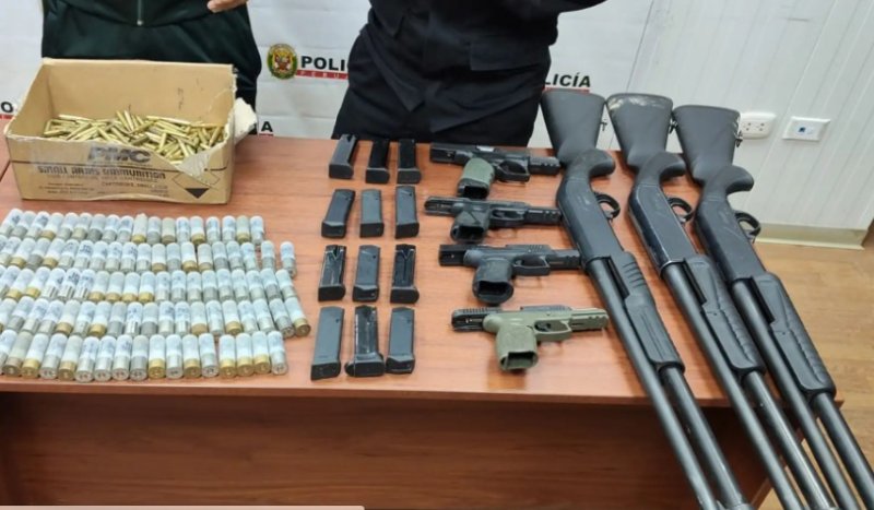 Comando Unificado Pataz detiene a 12 presuntos criminales e incauta más de 770 municiones