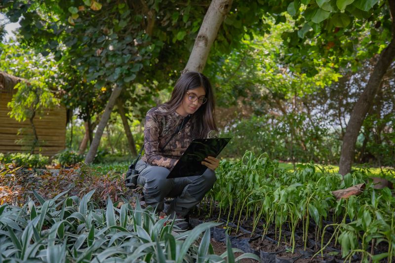 Alejandra, la becaria científica que lucha por la conservación ambiental en la Reserva del Manu