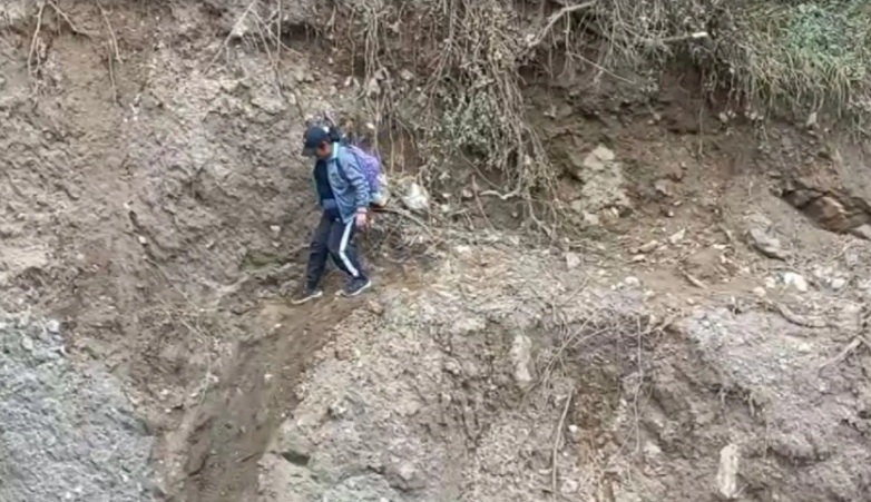 La Libertad: huaicos bloquean vías y afectan tránsito en las provincias de Pataz y Bolívar