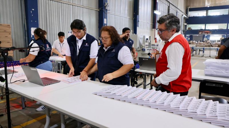 Material electoral para peruanos en el extranjero será entregado a Cancillería el domingo 22 de marzo