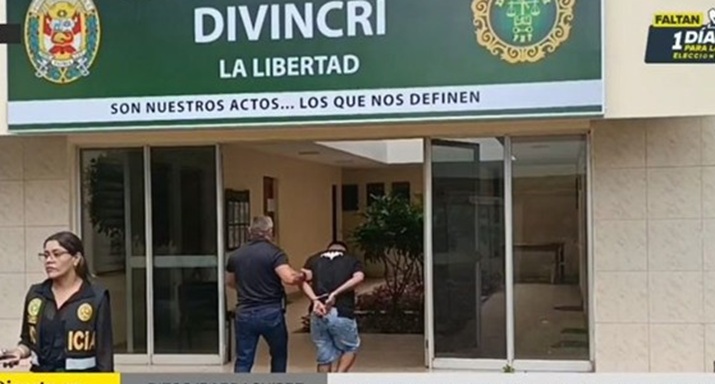 La Policía Nacional capturó a cuatro sujetos relacionados a últimos atentados con explosivos en Trujillo