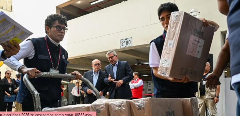 Cancillería termina mañana distribución mundial de material electoral para comicios del 12 de abril