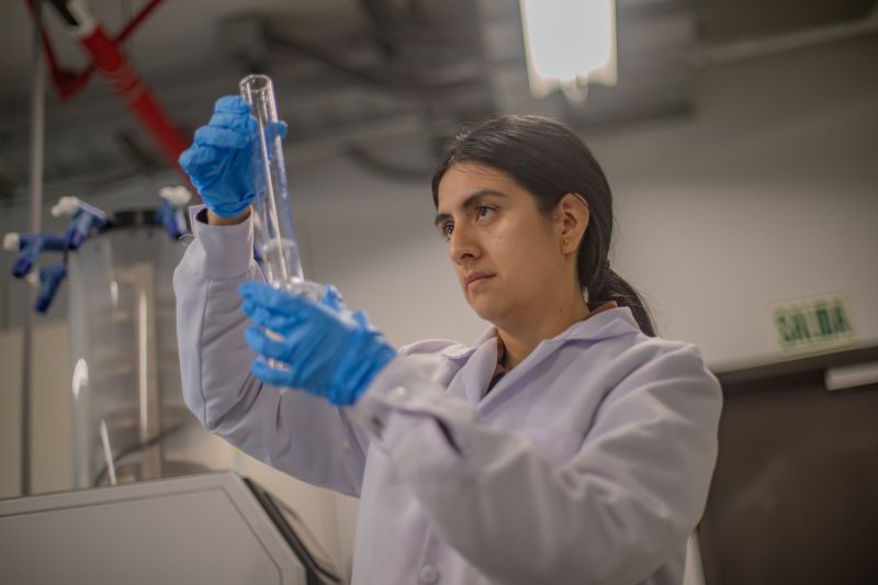 Becaria integra equipo de investigación para la detección temprana del cáncer y del Alzhéimer