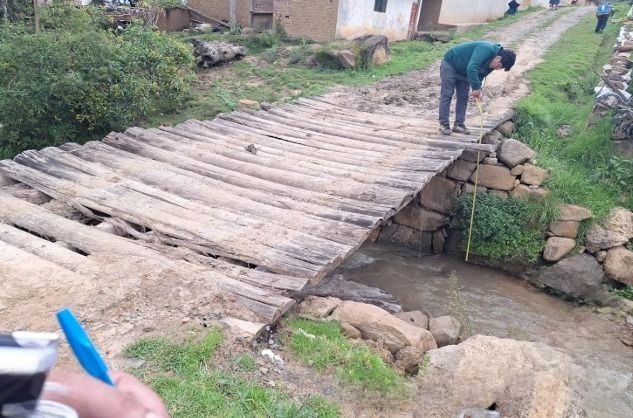 La Libertad: ocho puentes estarían a punto de colapsar en Sartimbamba por lluvias torrenciales