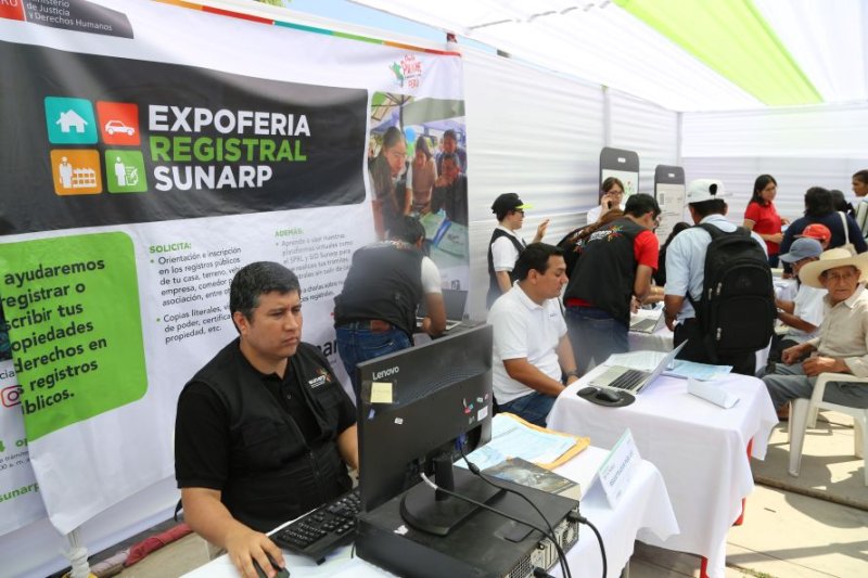 Sunarp en tu pueblo y Expoferia