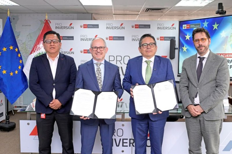 Proinversión y Unión Europea promoverán inversiones sostenibles en el Perú