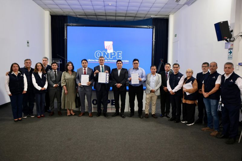 ONPE acoge requerimientos de las organizaciones políticas que participarán en la segunda elección