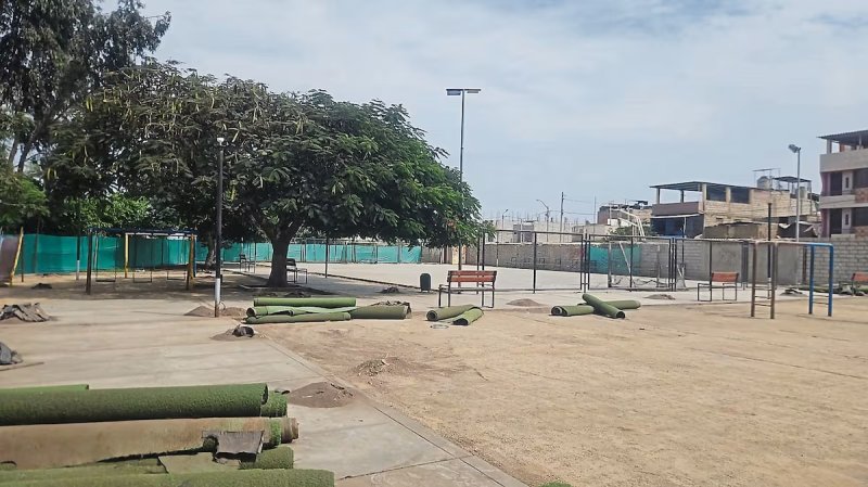 Paralizan obra por extorsión en Casa Grande