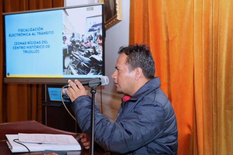 Trujillo: anuncian que desde julio se empezará a colocar la papeleta tecnológica en el centro histórico