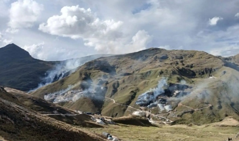 La Libertad: ronderos de Quiruvilca queman campamento de minería ilegal por contaminación de ríos
