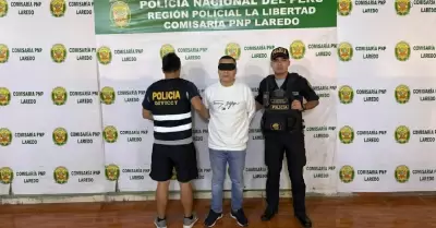 Excandidato municipal es capturado por el delito del tráfico de drogas en Trujillo