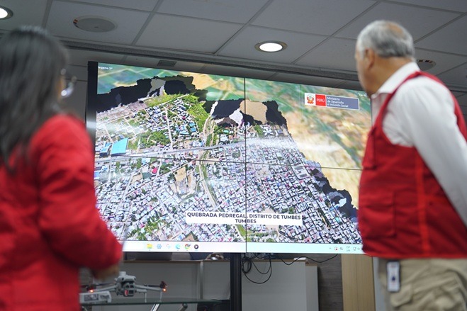 Drones y herramientas de análisis geoespacial del Midis ayudan en las decisiones para proteger a poblaciones vulnerables