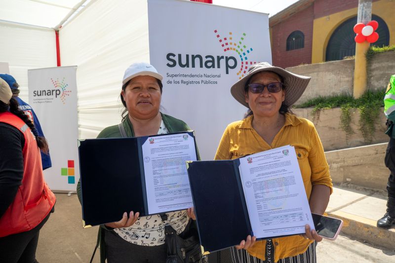 En este 2026: Sunarp inscribió más de 1 millón 700 mil títulos en los cuatro registros que administra