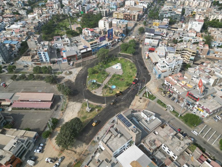 Trujillo: este jueves se reabrió el tránsito en el óvalo Larco