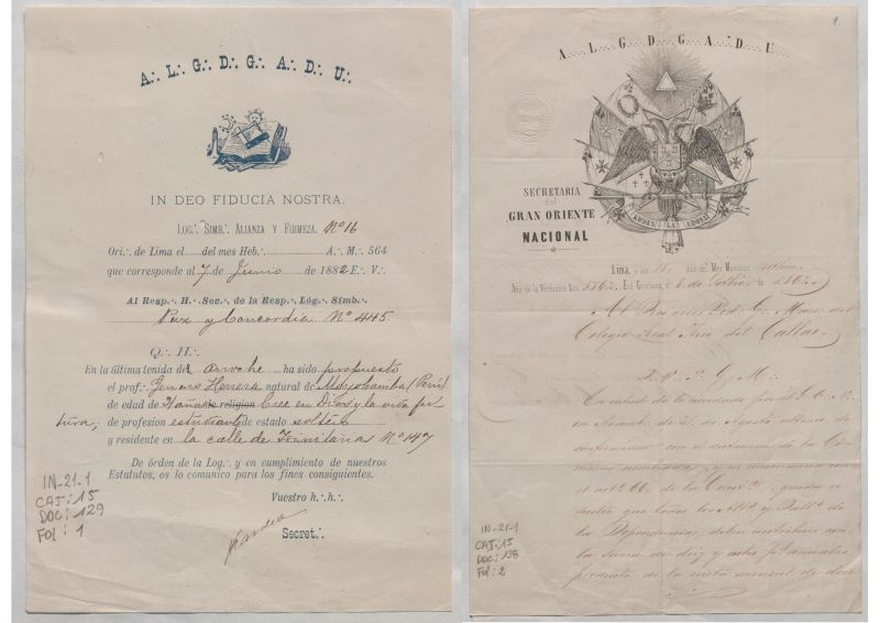 Comité Peruano Memoria del Mundo – UNESCO entrega al Archivo General de la Nación certificados de cinco valiosos patrimonios documentales