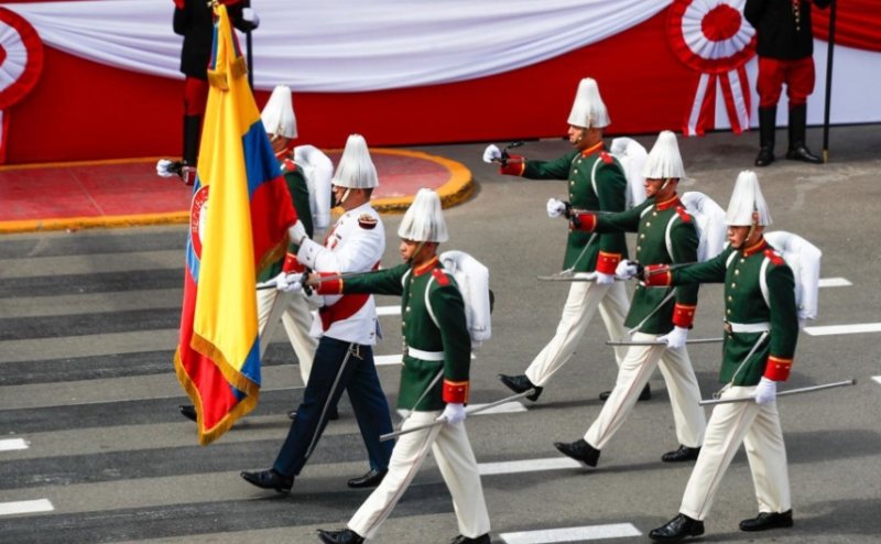Parada Militar 2026: delegaciones de seis países presentan su saludo al Perú