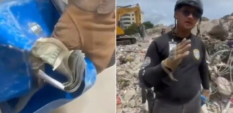 Venezuela: detienen a cuatro policías por apropiarse de dinero hallado entre escombros de viviendas colapsadas en La Guaira