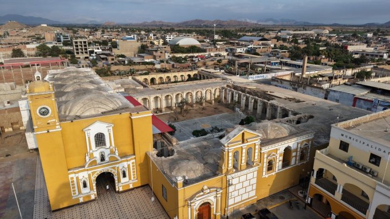 La Libertad: entregan terreno para restaurar el Santuario de Nuestra Señora de Guadalupe por OxI