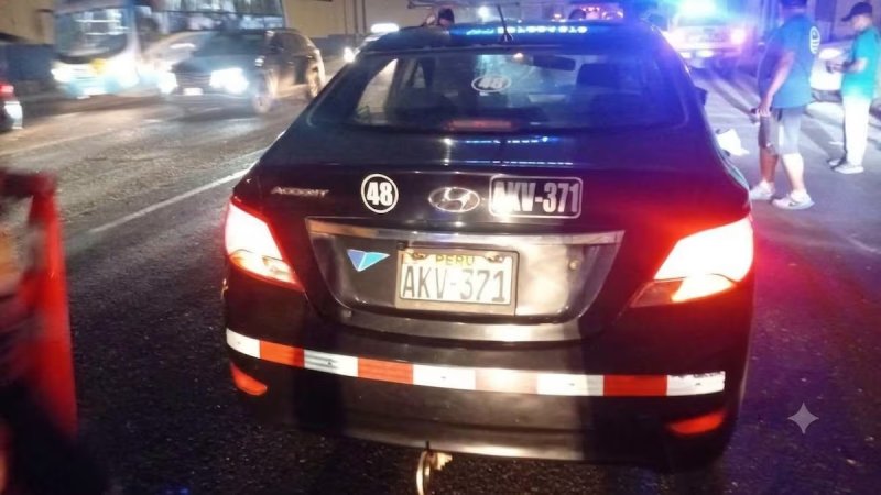 Una mujer resulta herida tras ser atropellada en Moche