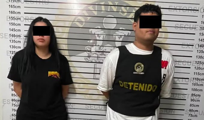 Capturan a dos extorsionadores que exigían S/ 50 mil a dueño de hostal en Trujillo
