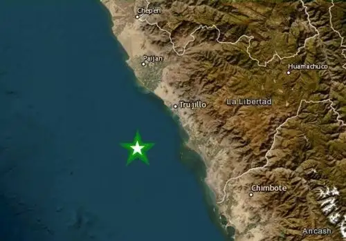 Sismo de magnitud 4.0 se registra frente a las costas de La Libertad