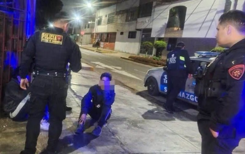 Capturan a dos personas cuando intentaban robar una motocicleta en Trujillo