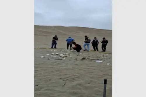 La Libertad: investigan hallazgo de cráneos y otros restos humanos en playa de Rázuri
