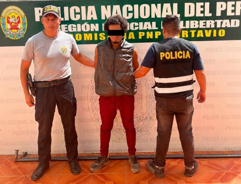 La PNP detiene a presunto implicado en el delito de extorsión tras operativo en Cartavio
