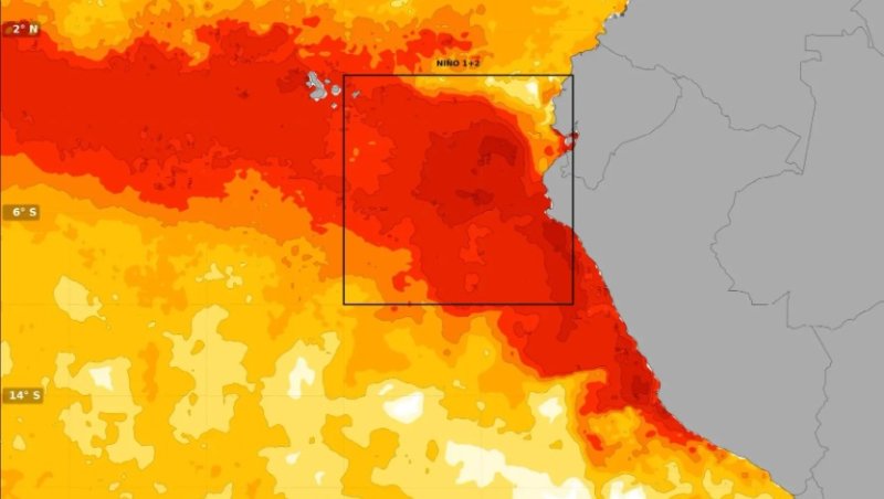 El “Niño Costero” tendría magnitud entre fuerte y extraordinaria hasta el verano del 2027