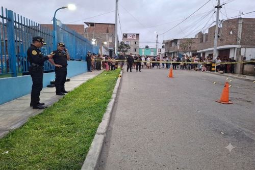 La Policía Nacional investiga cuádruple crimen registrado en el sector Alto Salaverry