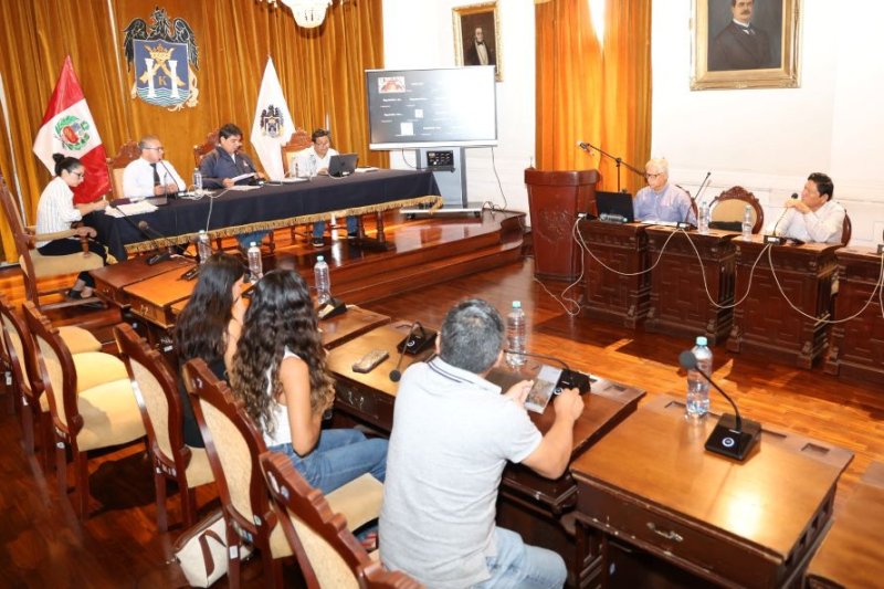 Concejo provincial de Trujillo aprueba convenio con el GORELL para inversiones por S/ 25 millones