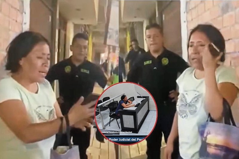 Mujer irá a juicio por agredir e insultar a PNP en Florencia de Moro