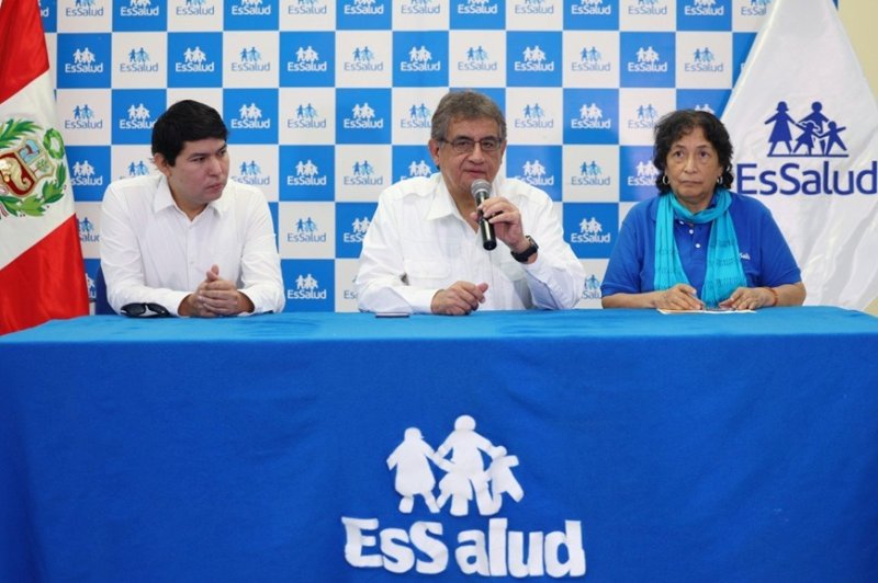 Ministro Sheput: “EsSalud ya está sobrediagnosticado; tomaremos acciones concretas para mejorar la atención al paciente”