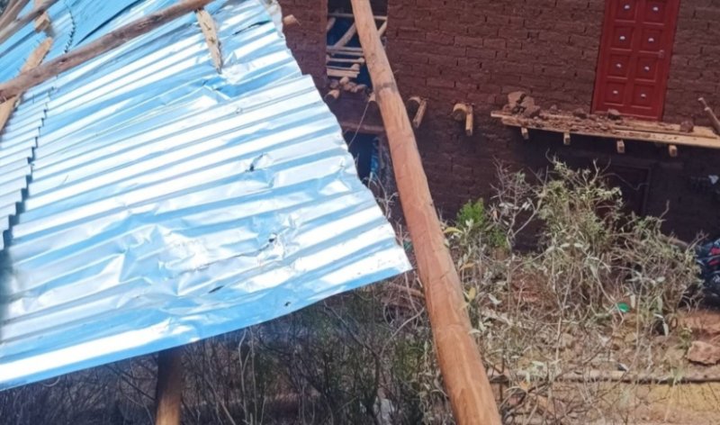 La Libertad: vientos fuertes afectan unas 15 viviendas en el distrito de Sartimbamba