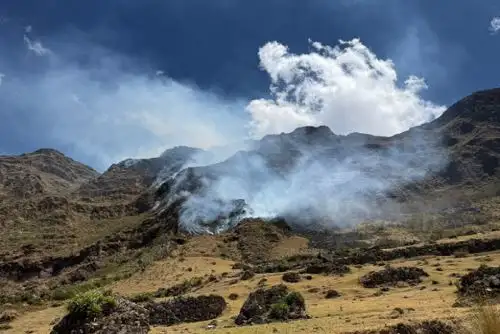 Incendio forestal arrasa con 17 hectáreas de vegetación en Usquil