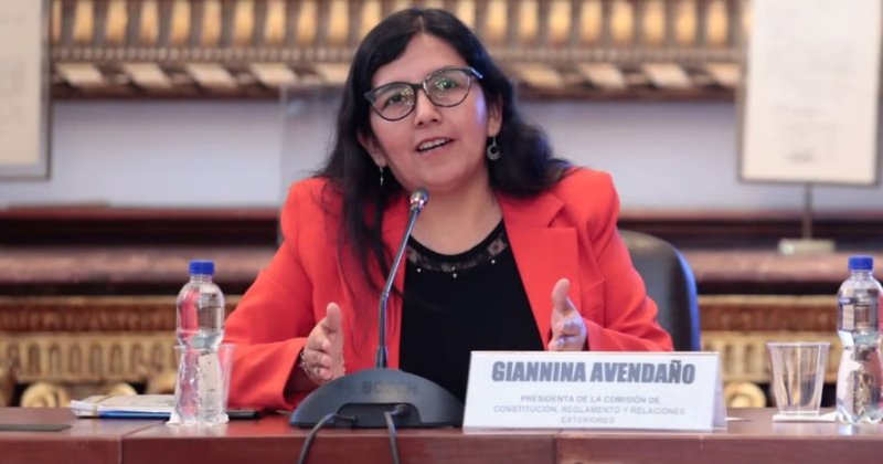 Diputados de FP presentan moción de censura contra presidenta de la Comisión de Constitución