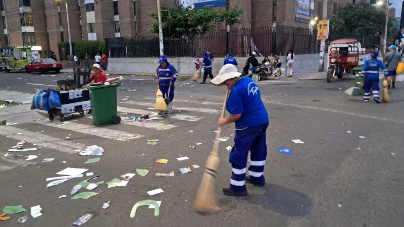 Segat erradicó 30 toneladas de residuos tras el corso primaveral en Trujillo