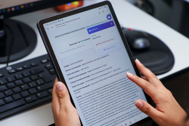 Sunarp establece reglas para el uso responsable de inteligencia artificial en los servicios registrales