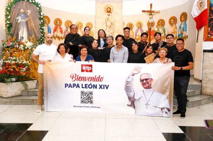 Coro “Aguchita” prepara su repertorio para acompañar al papa León XIV