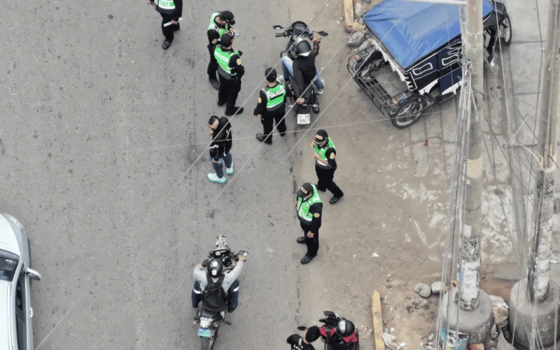 Refuerza operativos de seguridad con drones y unidades especializadas de la Policía en Trujillo