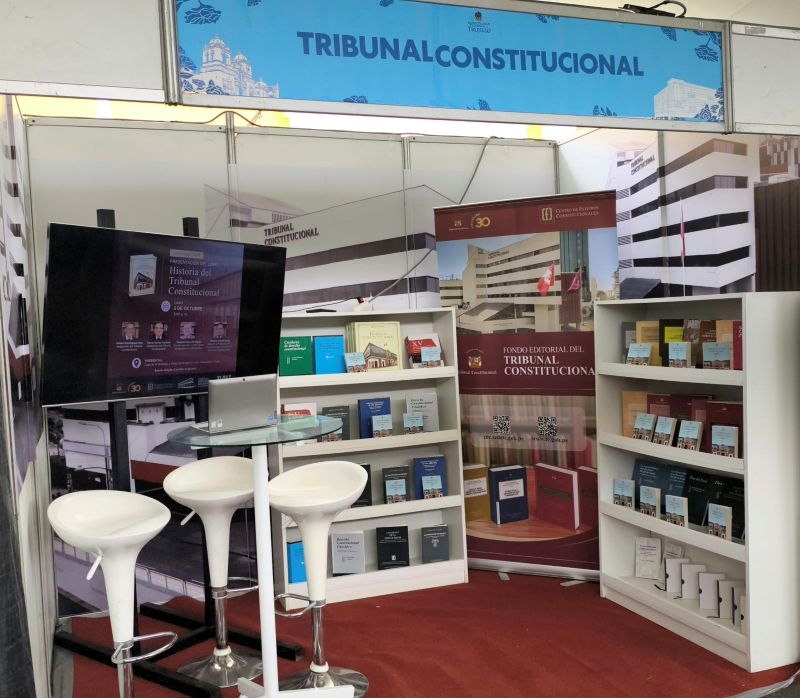 Obras del fondo editorial del TC serán presentadas hasta el 8 de octubre en la XI Feria Internacional del Libro de Trujillo