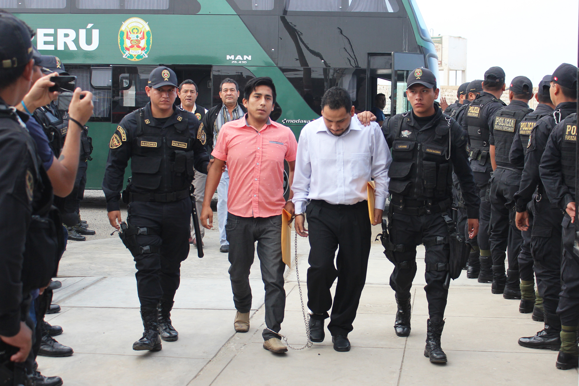 Dictan prisión preventiva para 14 malditos del Gran Marqués