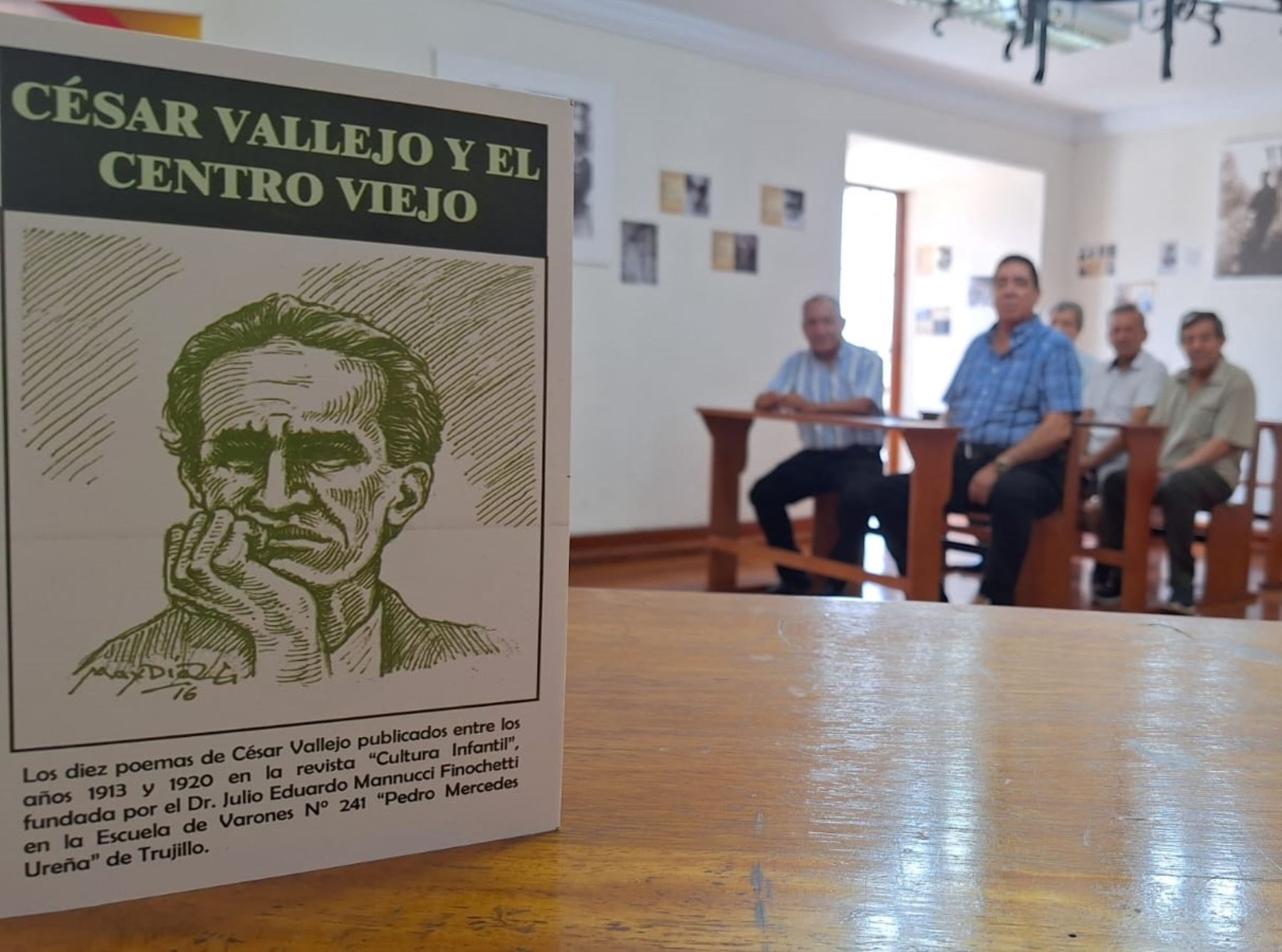 Vallejo universal: presentan 10 poemas que el vate publicó cuando era docente en Trujillo